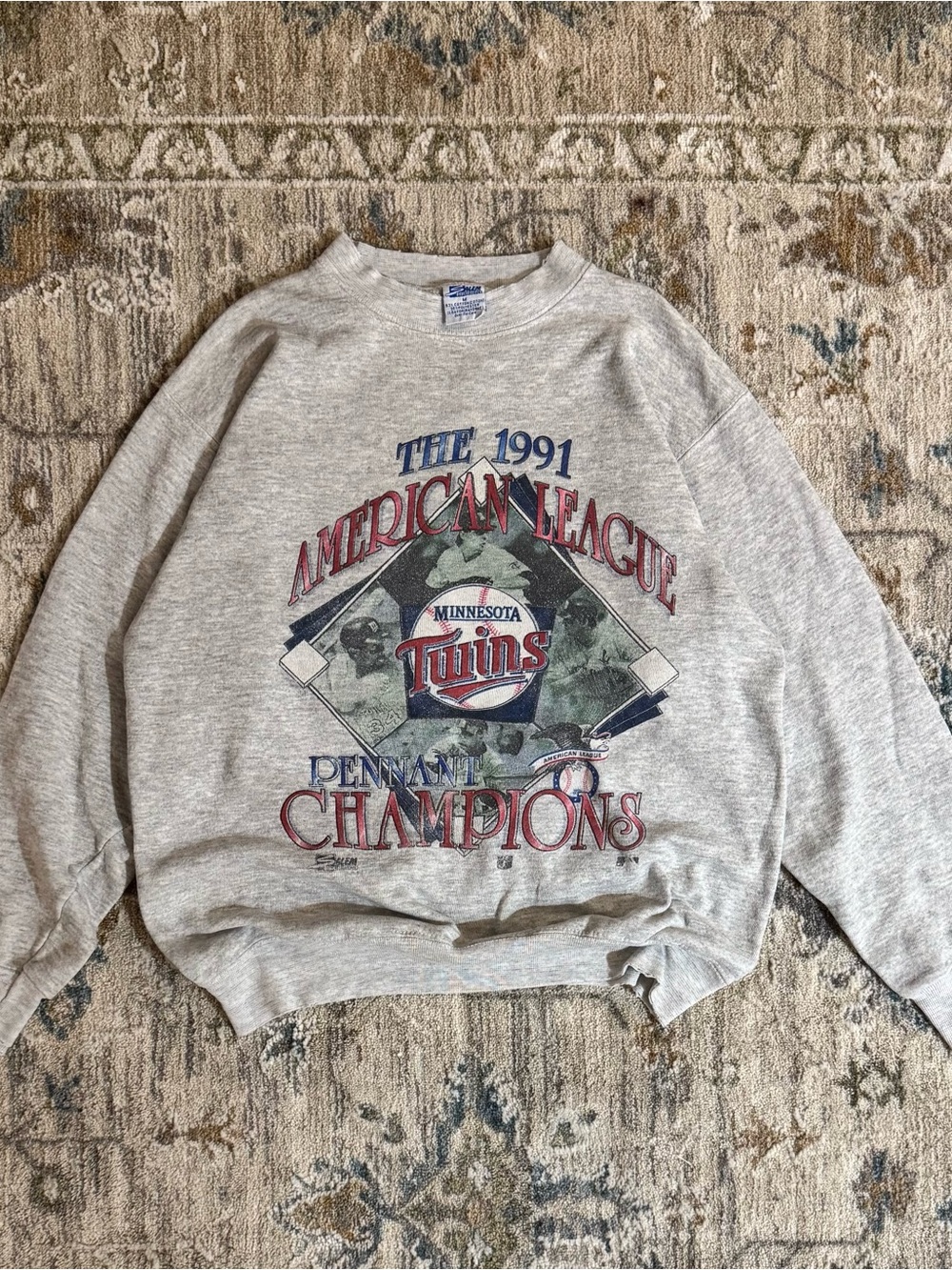 Vintage 1991 Minnesota Twins MLB Champions Salem Sportswear